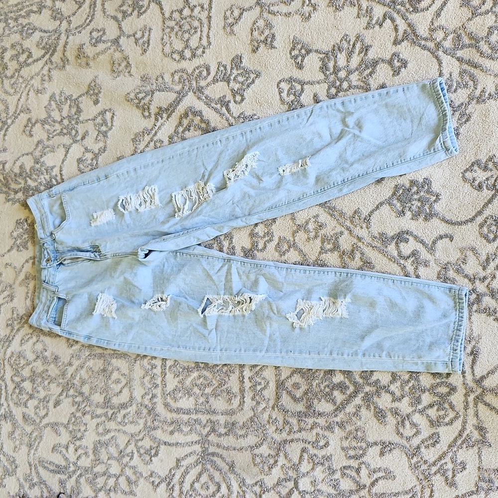 Baggie/high waisted jeans
